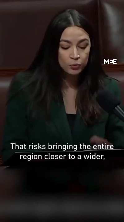 AOC on Palestine Genocide