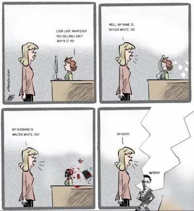 Skyler using 5% of her power