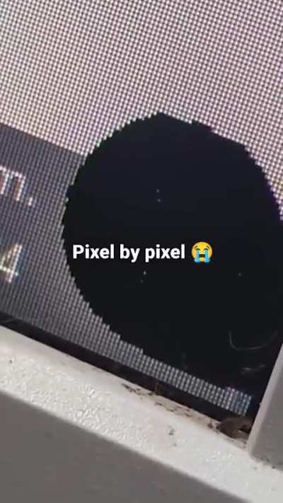 Pixel by pixel