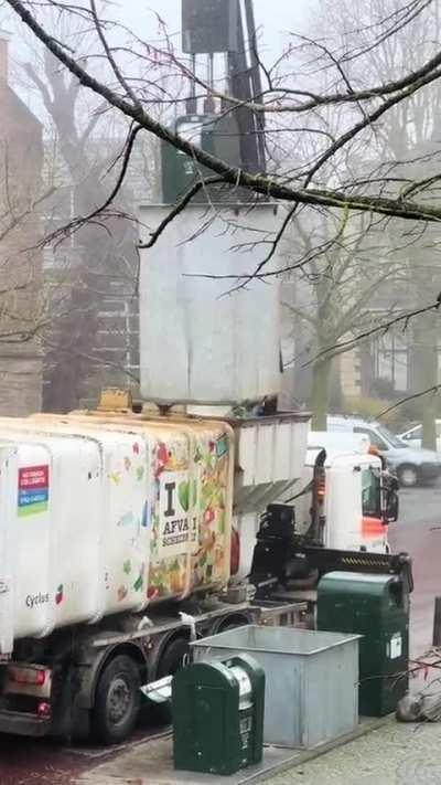 The trash receptacles of the Netherlands