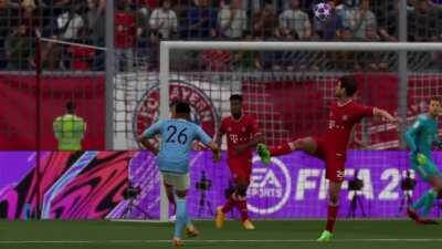 Scored some bs goal in online seasons with Mahrez