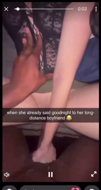 Cheating with BBC guy from her past. She still has recordings of him saved on her Snap. PART 1.