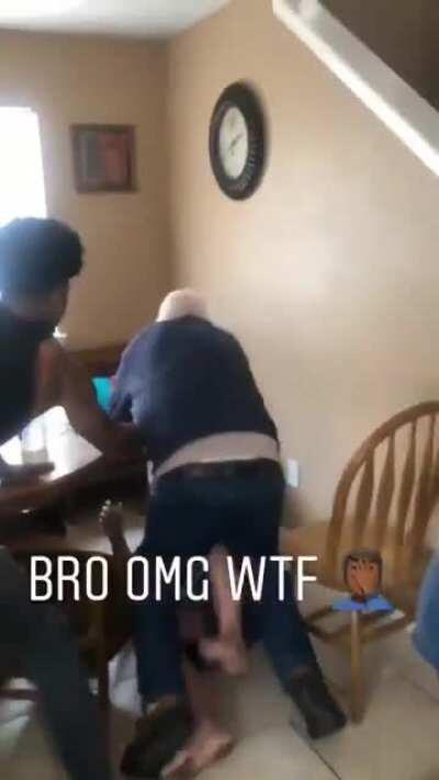 I'm as curious as you to know the reason worth breaking your hip for