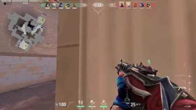 Ace with Yoru in 5 seconds.