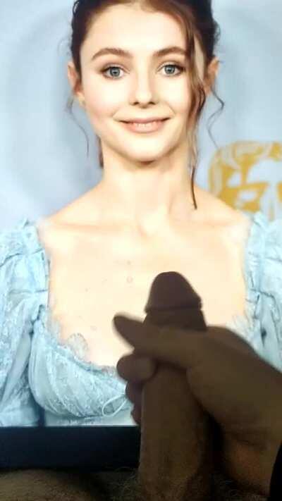 Thomasin Mckenzie first cum tribute!!! My bud jerkin his big hard cock 4 her and huge cumshot - If u want 2 b fed celebs and porn and show off jerkin over them on a second screen - public or private sessions - then add hertsgirls on k1k