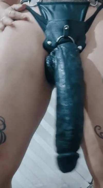 My cock is very big and black. I know you want it buried deep in your ass.