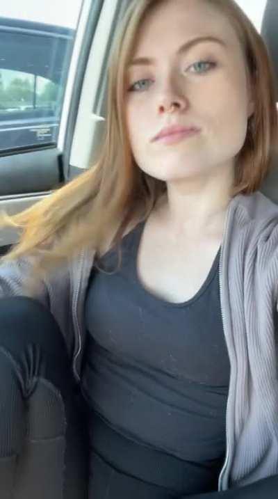 Covered in freckles and a mouth full of braces!