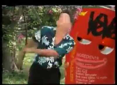 Myanmar commercial with a can wiggle from behind