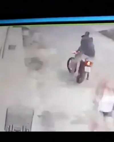 Hope he wasn’t stopping for directions