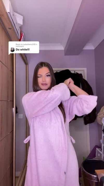 128 - She Loves Showing Them Off