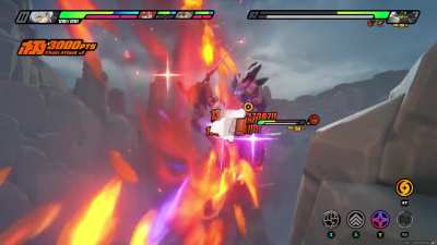 Suddenly it turned into a Dragon Ball Z fight