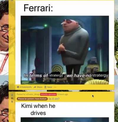 r/formuladank in a nutshell