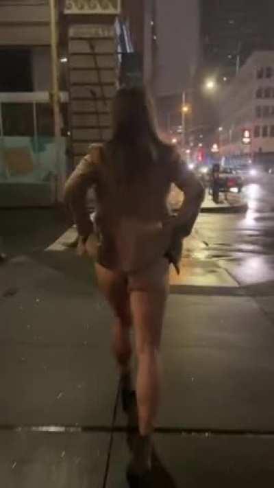 I can’t believe how Reddit is bringing out the wild side of me, flashing my ass for the first time in public.