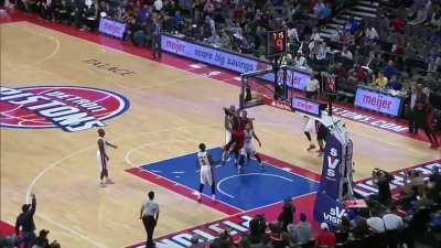 That one time James Johnson cocked that joint back and banged on Andre Drummond (2014).