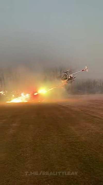 Girls with a helicopter - Ooooh, faster commuting. Boys with a helicopter...