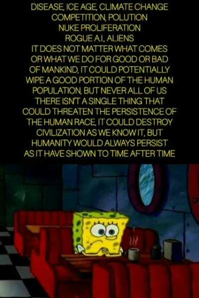 the exponential growth of people capable of ruining everything down the line