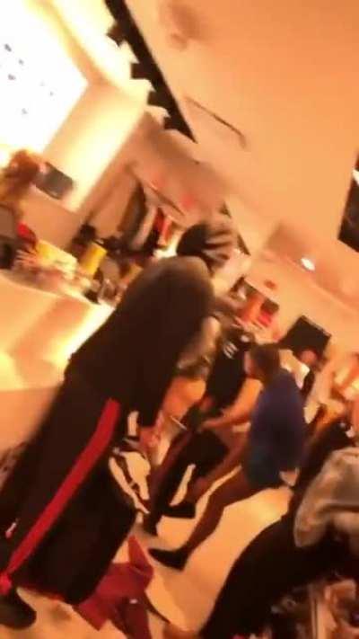 Made him strip infront his girlfriend smh 💀