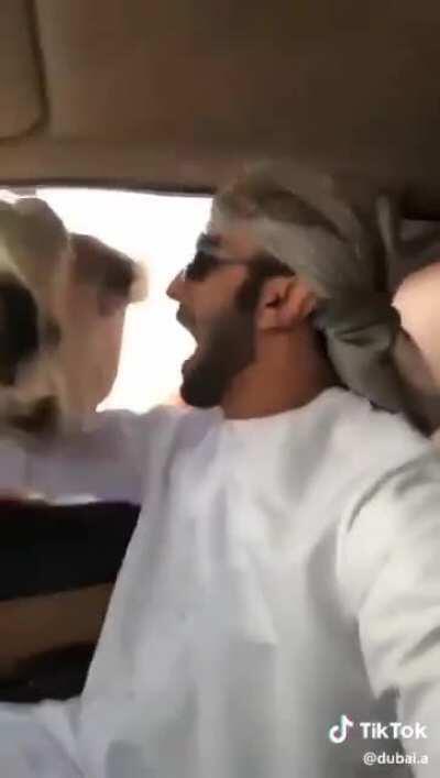 When my friends see me having some food