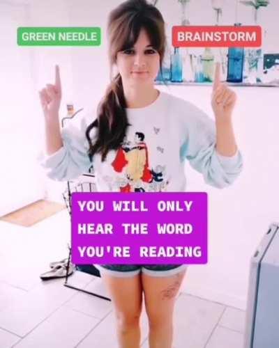 Sound on and listen.