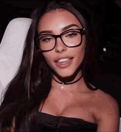 Would be so hot to cover her glasses when busting on her face