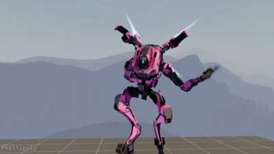 I made the Kazotsky Kick Taunt from Tf2, in Tf2