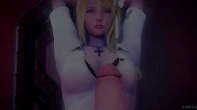 Futanari night in spaceship lab (JCMNVA)