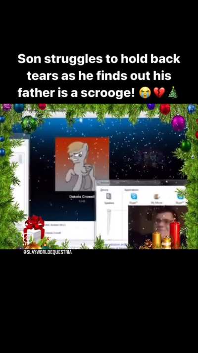 It's called Christmas Cheer dad