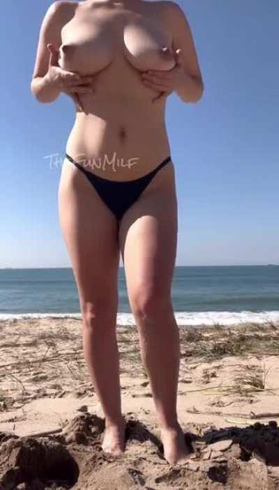 Just need to find someone on this beach as fun as me!