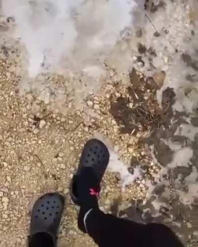 Watch your step peeps.