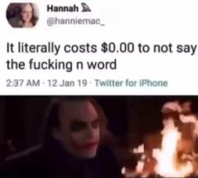 its about sending a message