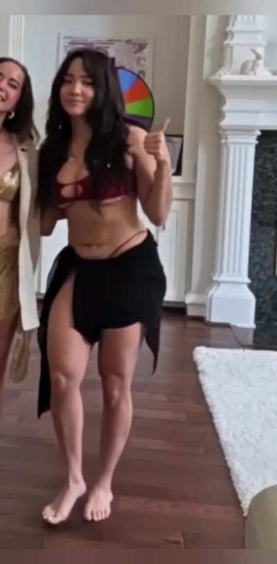 Cinna swimsuit fashion show w/ ExtraEmily & Maya - July 2025