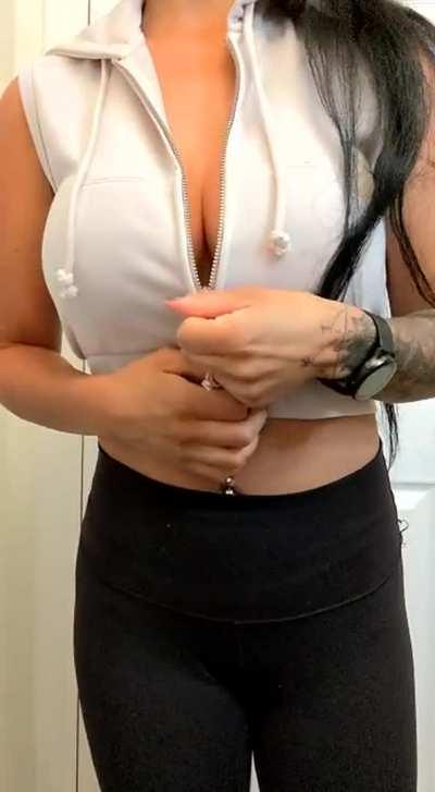 Wonder if I'll get looks at the grocery store.