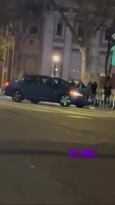 Vehicle tried running people over during a New Years Eve celebration in Sacramento 