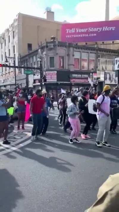 An Upbeat Peaceful Protest