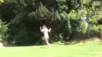 Sydney in her backyard | IG July 2025