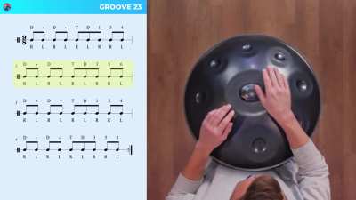 Here's a fun 9/8 groove to learn on your Kurd. Hundreds more to explore in the Planet Handpan Academy!