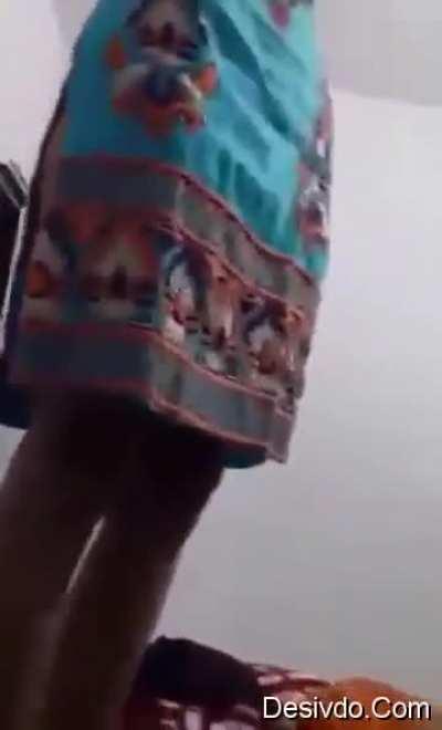 Desi girl with her boyfriend