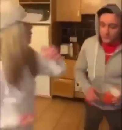 Woman in the kitchen