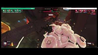 An additional way to counter Pharah's ult - use Lifeweaver Tree