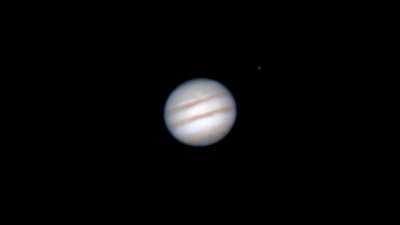 Jupiter Rotation with Ganymede