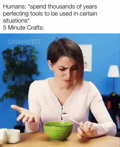 The correct way to use a spoon