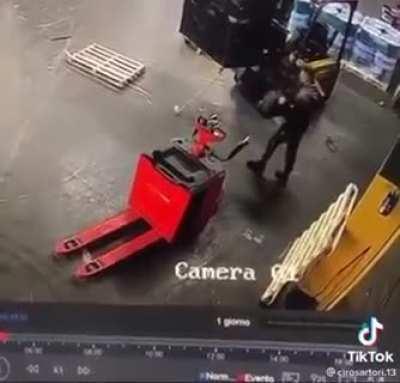 Approved method of removing an errant piece of wood