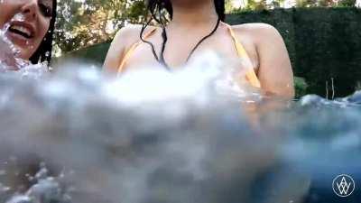 Busty Lesbian Threesome