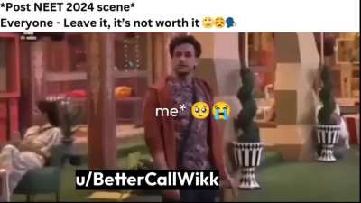 In the mood for NEET 🥰🥰🥰