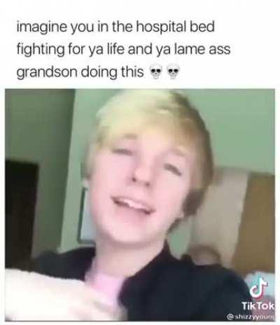 That kid would give me strength if I was the one in that hospital…strength to get up and choke the shit out of him.