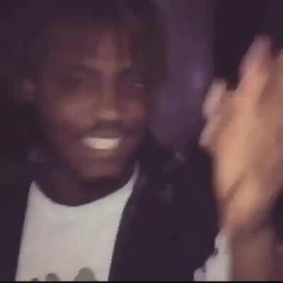 I took a left swerve then i took a right yeah