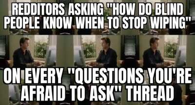 It's such a great mystery because no one ever asks this question