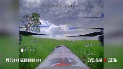 RU POV: Compilation of Russian FPV drone hits. Armored vehicles, tanks and infantry.