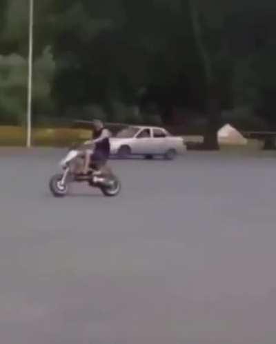 HMFT after my front wheel come loose