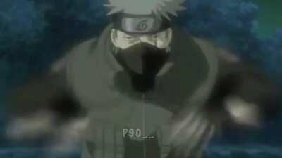 Kakashi is a boss in hand signs